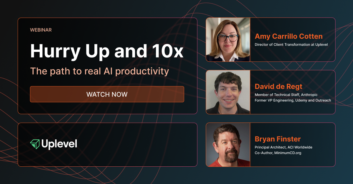Hurry Up and 10x: The Path to Real AI Productivity