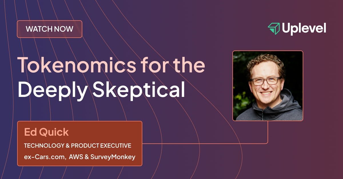 Tokenomics for the Deeply Skeptical